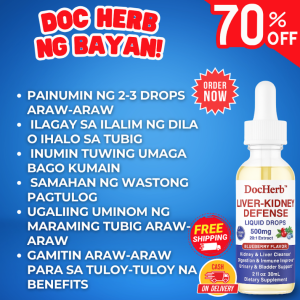 DocHerb Organic Liver and Kidney Cleanse Detox Repair - Herbal Supplement - Detoxify & Rejuvenate Supports Healthy Liver & Kidney Function. Remove Toxins and Dead Cells for Healthier and Stronger Immune System. Iwas KANSER Iwas SAKIT !