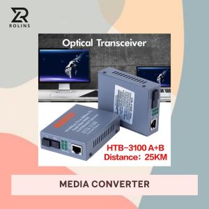 NetLink HTB-3100 AB-2Pcs Media Converter - HTB3100 HIGH QUALITY