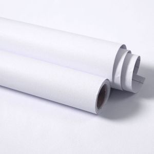 Wallpaper Stiker  Dinding Wallpaper Polos  Serabut Putih  7ms/d 8m Lebar 45cm