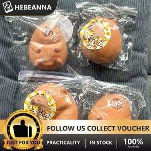 hebeanna Cartoon Capybara Mochi Pinching Toy Squishy Toy Slow Rebound Decompression Toys Stress Release Hand Relax Gifts