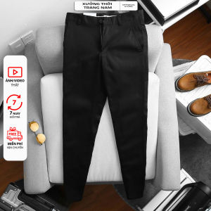 Quần Dài Kaki Nam Form Slim  ống suôn 16-18 Chất Vải Kaki Cotton Co Giãn TRẺ TRUNG năng động DS033