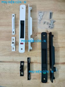 [Chính hãng] Bộ khóa sập/chốt sập có chìa Kinlong cho cửa lùa nhôm Xingfa hệ 55/93