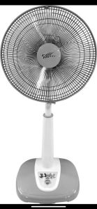 พัดลมตั้งโต๊ะสไลด์ 16 นิ้ว ใบขุ่นพร้อมปุ่มปิดตัว LF-66