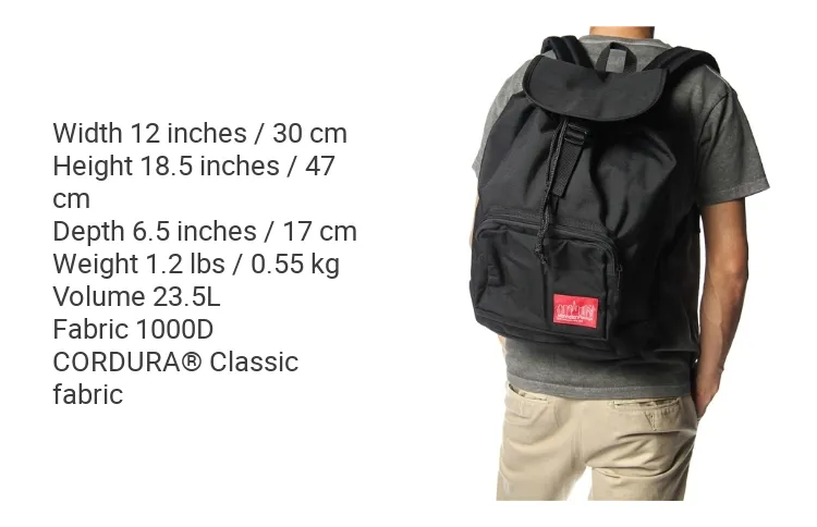 Manhattan portage outlet dakota backpack