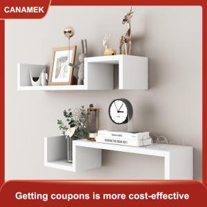 【CANAMEK 】 Wall-mounted Shelves For Living Room And Bedroom Featuring Simple Freely Combinable And Creative Grid Designs