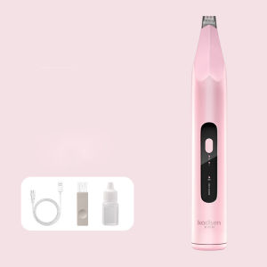 HATELI Pet Dog Clippers Professional Cordless Cat Hair Trimmer Low Noise Shaver Ringworm Lamp USB Rechargeable Grooming Tool Supplies