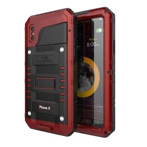 IP68 Waterproof Heavy Duty Aluminum Metal Case For iPhone 16e 16 15 14 Plus 13 12 11 Pro Max XS XR 8 7 SE3 Shockproof Hard Cover