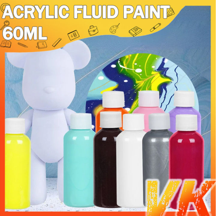 VK Fluid Bear Acrylic Paint 60ml/bottle 24 Colors Optional Children's