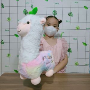 THÚ NHỒI BÔNG LẠC ĐÀ GẤU BÔNG LẠC ĐÀ ALPACA LOẠI LỚN NHẤT SIÊU MỀM GIÁ SỈ