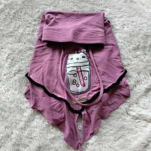 Kerudung Anak Gambar Boba Hijab Bobab Usia 4 5 6 7 Tahun Jilbab Jersey Airis