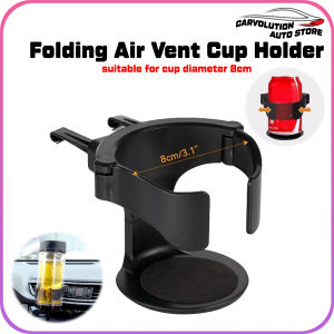 Universal Folding Car Air Vent Cup Holder Drink Holder Bottle Coffee Pemegang Minuman Kereta 8cm Diameter