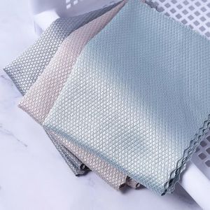 Fish Scale Cloth High Absorbent Dishwashing Kitchen Cleaning Towel Kitchen Cloth 鱼鳞抹布