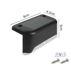 [HCM] Đèn Led Năng Lượng Mặt Trời Chống Thấm Nước Gắn Hàng Rào / Cầu Thang / Hành Lang / Sân Vườn -GL314