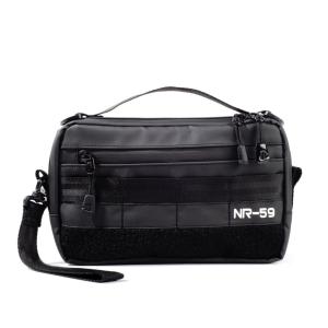 Handbag Waterproof Black NR-59 Slingbag - Pouch Bag - Hanging Bag - Tas Selempang Pria