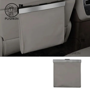 สำหรับ Denza N9 2025 2026 ถุงขยะหลัง เบาะหลังแขวนเก้าอี้ ถุงเก็บของหลัง อุปกรณ์ตกแต่งภายในหนัง