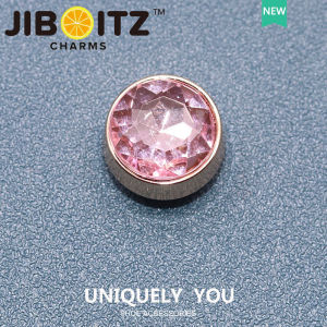 JIBBITZ cross charms ตัวติดรองเท้า Black Diamond Heart ตัวติดรองเท้า cross