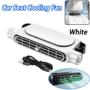 Portable Car Seat Fan 3 Speeds Adjustable Car Headrest Cooling Air Fan USB Powered Air Cooling Fan for Front Rear Seat Portable Air 2025 New Mosquito Repellent Lamp Fan Home Desktop Mosquito Repellent Lamp Charging Office Outdoor Camping