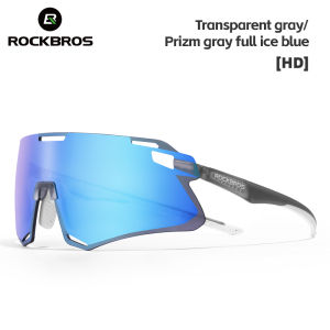 ROCKBROS Cycling Glasses Photochromic Polarized UV Protection Sunglasses Lightweight Large Frame Adjustable Bicycle Glasses Men Women Windproof Outdoor Sports Shades