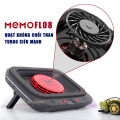Quạt tản nhiệt laptop Memo FL08 tản khí nén turbo 2400RPM giảm nhiệt thực sự chuyên dụng cho máy tính đồ họa gaming - Đế tản nhiệt Laptop. 