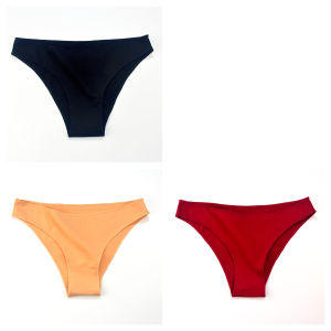 Sentexin 3PCS Cotton Briefs Womens Breathable Knickers Ladies Low Rise Underwear Soft Female Panties M-XXL