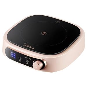 Midea Round induction cooker multi-function electric pottery furnace household high-power light wave furnace ，mini ceramic stove cooker KES-22AS02