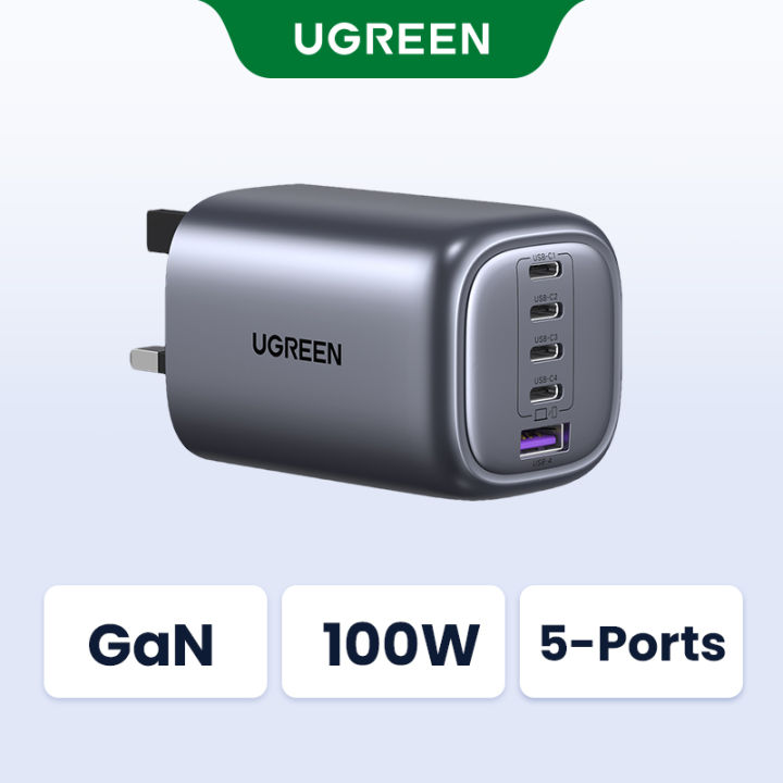 Usb C Ipad Mini Charger UGREEN 100W GaN 5-Port Fast Charger