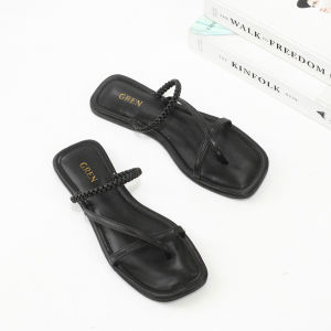 GREN - Sandal Flat Wanita Terbaru - Sandal Selop Sol Karet Antislip