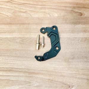 Pát trước Ex 155 đĩa 260/267mm gắn heo zin theo xe màu đen