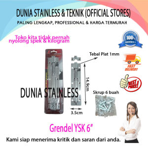 Grendel stainless YSK 6"