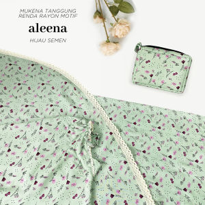 MUKENA TANGGUNG RENDA RAYON MOTIF ALEENA