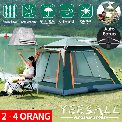 Tenda Camping 5-8 Orang /Portable Camping Tent /Tenda berkemah gunung Waterproof
