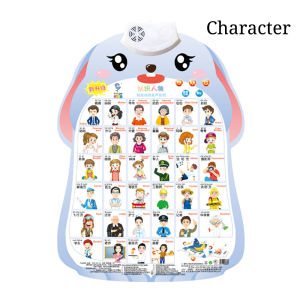 Sweetybayi Educational Poster Kid Learning Poster ABC Alphabet Number Baby Wall Paintings Musical toys