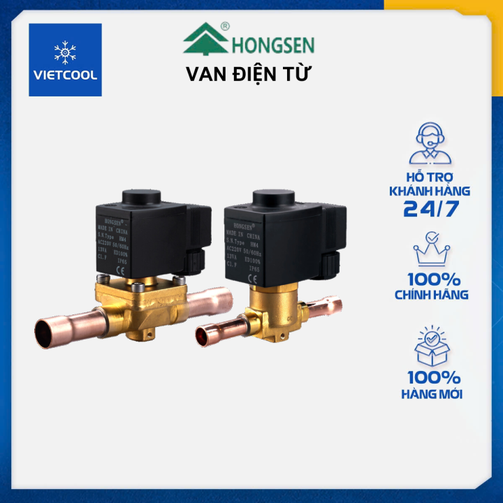 Van điện từ HONGSEN ODF 1/2", 5/8", 3/4" dùng để kiểm soát lưu chất ...