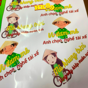 Tem xe 3 lớp Vì đam mê anh chọn nghề tài xế Mê khung trời vùng vẫy khắp yêu thương (SL: 1 đôi)