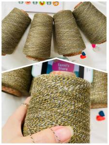 [Yarn] Sợi cotton 100% của Huafu màu loang - Dòng sợi chất lượng cao dùng cho đan móc