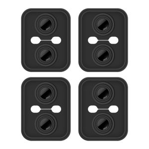 4 cái cửa xe giảm xóc đệm khoá cửa ô tô khóa chống va chạm miếng dán bảo vệ câm giảm xóc phụ kiện đệm