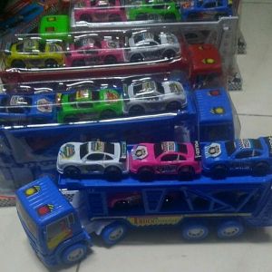 mobilan trailer motifity/ kontainer pengangkut mobil isi 6 pcs