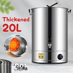 Commercial Water Boiler Auto Electricial Water Boiler Stainless Steel Double Layer Thermal Insulation kettle 30/60/70L