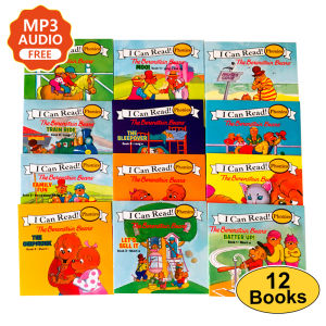 12 Books I Can Read Phonics The Berenstain Bears Fun Mini Books My First I Can Read Featuring Short Long Vowel Childrens Bear Books Story Book for Kids English Bed Time Story English Learning Reading Book for Beginner Readers Educational Books Gift