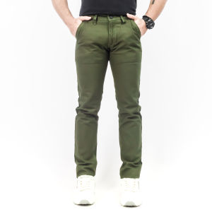 Gizmo Celana Chino Panjang Slimfit Mocca