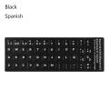 Keyboard Alphabet Layout Stickers Non-slip Thai Korean Spanish Deutsch English Japanese Russian French Laptop Keyboard Stickers Language Learning Assistance. 