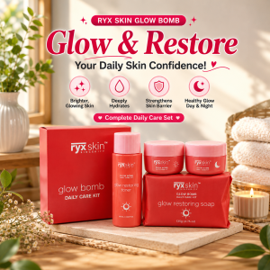 Ryxskin Sincerity Glow Bomb Daily Care Kit