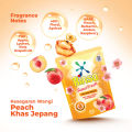 Rinso SensiFresh Detergent Cair Deterjen Wangi Segar 48 Jam Japanese Peach 360 ML. 