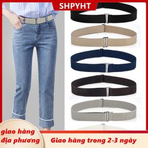 [COD] SHPYHT Giao hàng địa phương Vô Hình Vành Đai Khóa Nhựa Đàn Hồi Vành Đai Phụ Nữ Người Đàn Ông Có Thể Điều Chỉnh Vành Đai Thời Trang