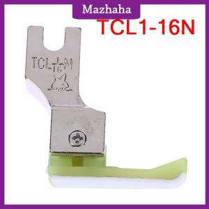 Mazhaha TCL TCR 1 16N Right Left Plastics Compensating Presser Foot For Industrial Lockstitch Sewing Machine Single Needle Presser Foot