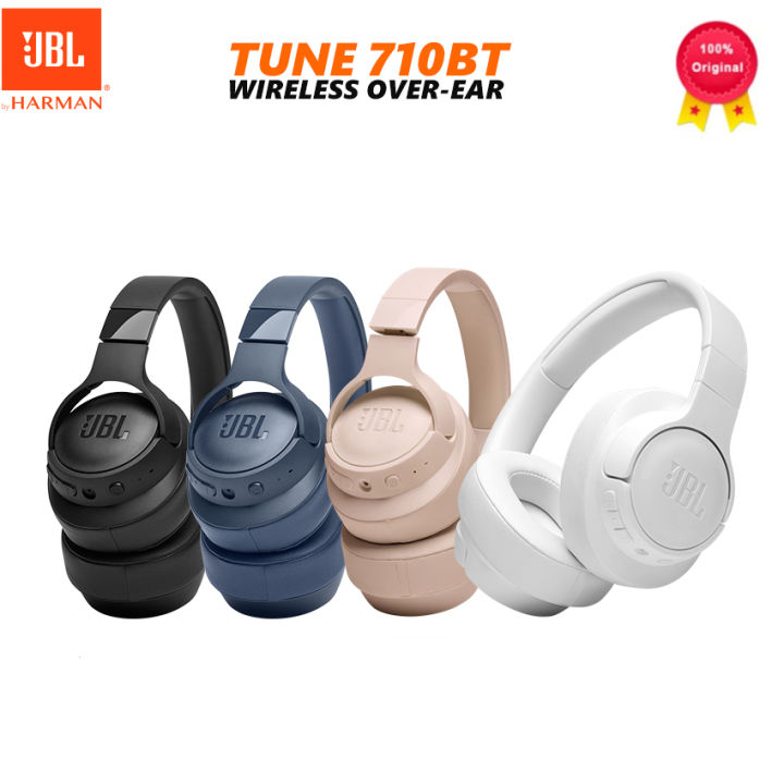 JBL TUNE 700BT/710BT Wireless Bluetooth Headphones with Built-in Microphone  Sports Over-Ear Headset Lazada PH