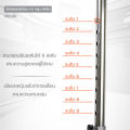 ไม้เท้าผู้สูงอายุ ไม้ค้ำ ไม้เท้า4ขา ปรับได้9ระดับ ไม้ค้ำยันผู้สูงอายุ ยกสูงไม้เท้า ไม้เท้า ไม้เท้าคนแก่ ไม้เท้าช่วยพยุงมีสลักล็อก โครงสร้างทำจากสแตนเลส ไม้เท้าพยุงตัว รองรับน้ำหนักได้สูงสุด 150 กก. ไม้ผยุงตัว สามขาคนป่วย ไม้เท้า 4ขาผู้ป่วย ไม้เท้าพยุง4ขา. 