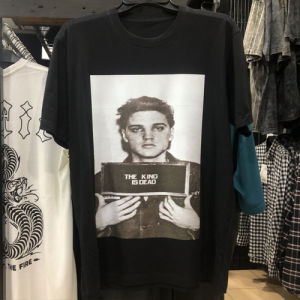 Kaos Elvis Presley The King Is Dead Tshirt Casual Premium Cotton Real Pict Ready Stock Tersedia dan Siap Kirim BISA COD
