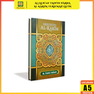 Alquran 30 Juz Lengkap Al Quran Terjemahan Tajwid Warna Warni Ukuran Besar Bisa Custom Nama Al Karim
