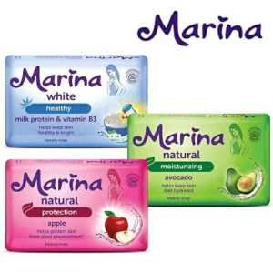 ♥ CANTIKA ♥ Marina sabun mandi batang perawatan tubuh 60gr